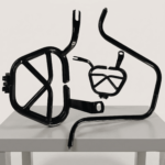 Porta Alforjas Suzuki AX 100 Negro