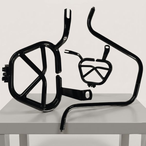 Porta Alforjas Suzuki AX 100 Negro