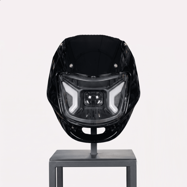 Farola Led Con Carenaje Boxer Ct 100 Negra Completa
