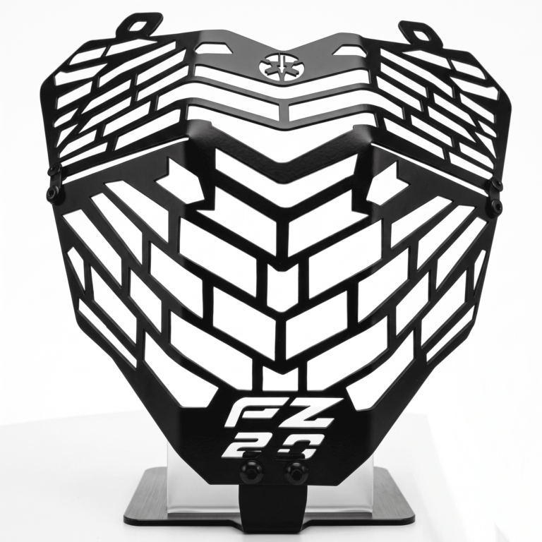 Protector Farola Yamaha Fz 2.0 Acero Negro Mate