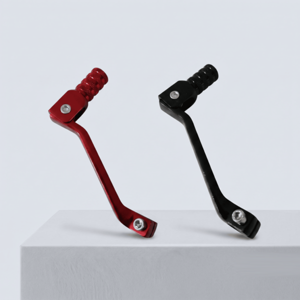 Palanca De Cambios Moto Universal Aluminio Negro