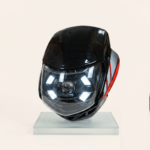 Farola Con Carenaje Eco Deluxe 100 Negro Rojo Led