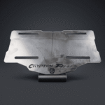 Porta Placa Yamaha Crypton Finn Acero Inoxidable