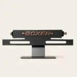 Portaplaca Retráctil Boxer 3D Negro