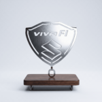 Logo Frontal Suzuki Viva Fi Acero Inoxidable
