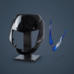 Carenaje Bajaj Boxer Ct 100 Negro Visor Calca Azul