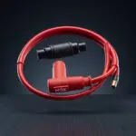 Cable Alta NGK Racing Rojo Para Bujía Moto