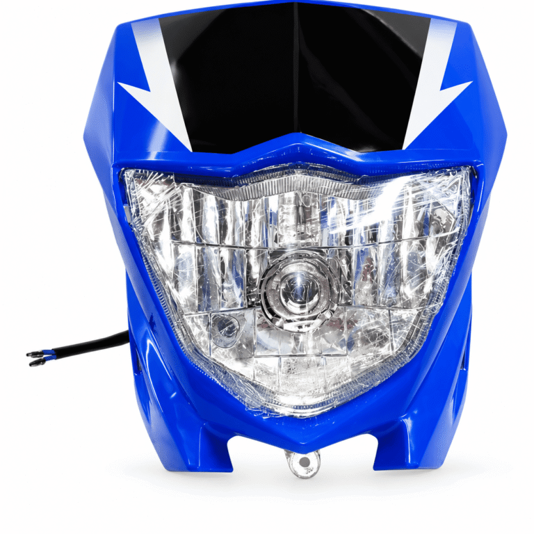 Carenaje Frontal Con Farola Yamaha XTZ 125 Azul Completo