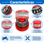 Juego Cunas Dirección TTR 125 150 180 200 MRX 125 DR 150
