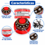 Kit Cunas Dirección De Rodillos Suzuki DR 150