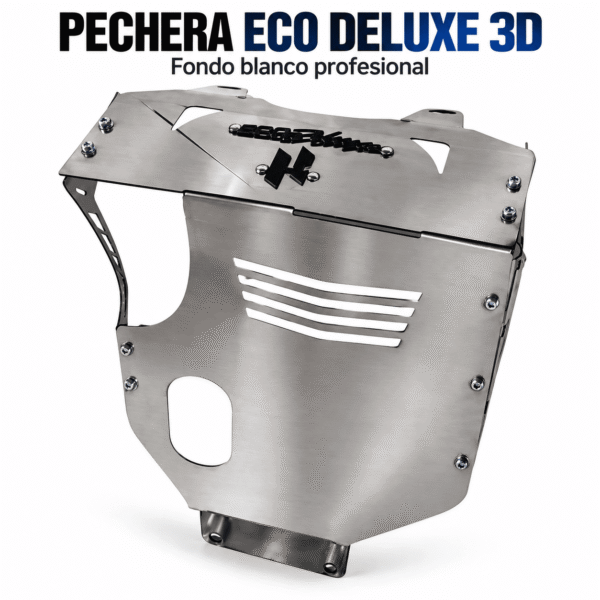 Pechera Acero Inoxidable 3D Cromada Honda Eco Deluxe