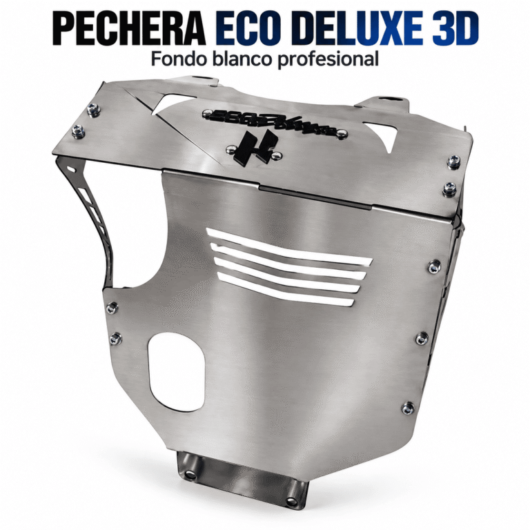 Pechera Acero Inoxidable 3D Cromada Honda Eco Deluxe
