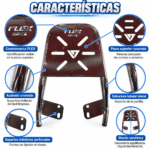 Parrilla De Carga AKT Flex Cromada Contramarcada
