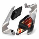 Espejo Retrovisor Stealth Max Deportivo Gris