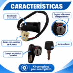 Switch De Encendido Honda C90 Con Seguro