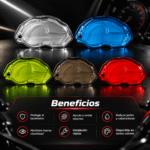 Protector Tacómetro Discover ST 125 150 Acrílico Colores