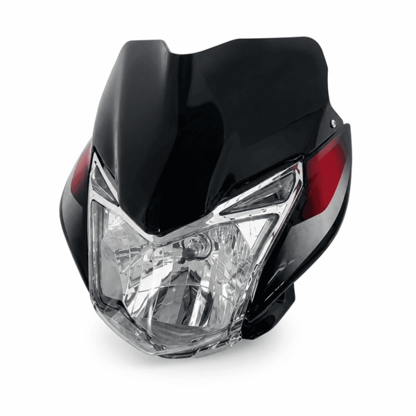 Carenaje Con Farola Discover ST 125 150 Negro Rojo