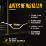 Manubrio ProTaper SE Bajo Aluminio 22mm