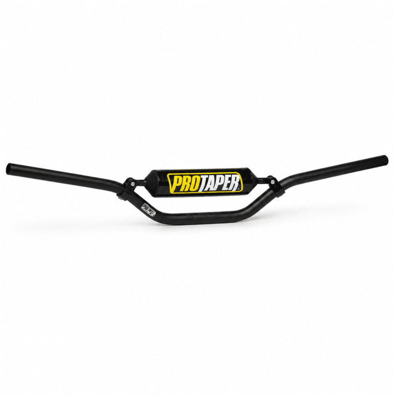 Manubrio Moto 7/8 22mm Bajo Sport Acabado Carbono