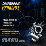Carburador Yamaha Crypton 110 Calidad Premium