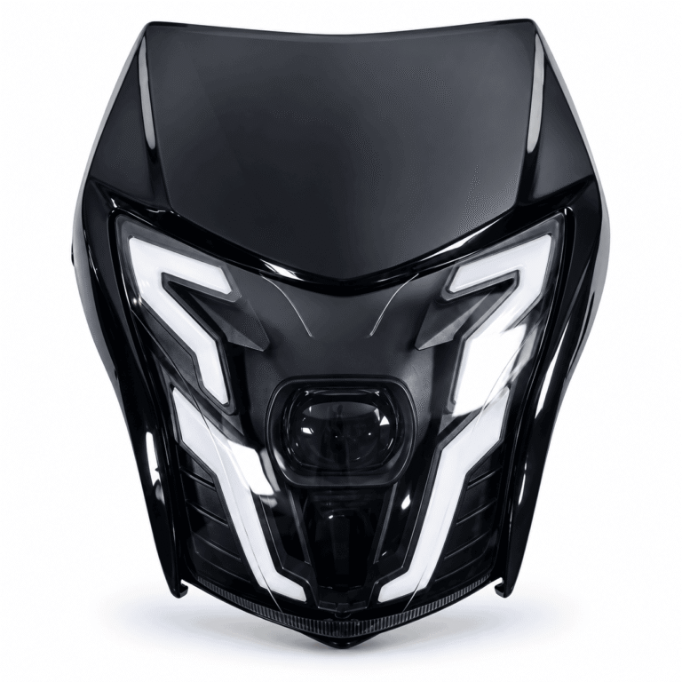 Farola LED y Carenaje Negro Honda XR 150L XR 190L