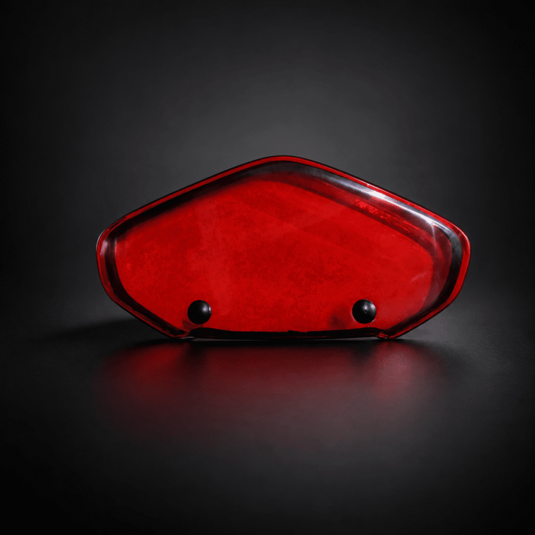 Protector Tacómetro Invicta 150 Acrílico Rojo