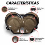 Protector Acrílico Velocímetro Eco Deluxe Humo Antirrayones