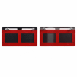 Portaplaca Flotante Universal Cromado Cinta 3M Colores