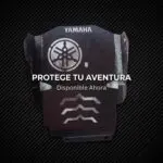 Pechera Acero Inoxidable Yamaha XTZ 125 Negra