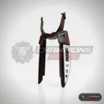 Protector de barras xr 190 - Protector de Barras H Honda XR 190 con Platina de Acero - foto publicitaria