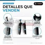 Protector de barras xr 190 - Protector de Barras H Honda XR 190 con Platina de Acero - características