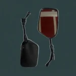 Par Espejos Yamaha DT 125 RX 115 Rosca 10mm