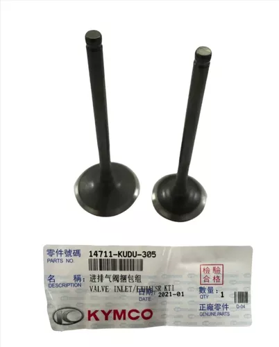 KIT VALVULAS AGILITY ORIGINAL