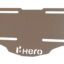 Porta Placa Acero Inoxidable Hero Moto Universal