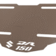 Porta Placas Suzuki Dr 150 Acero Inoxidable