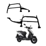 Gato Central Agility Negro Reforzado para Moto