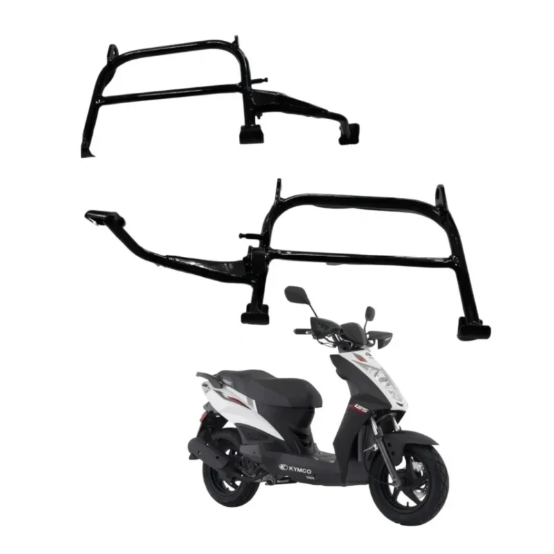 Gato Central Agility Negro Reforzado para Moto