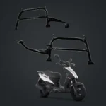 Gato Central Agility Negro Reforzado para Moto