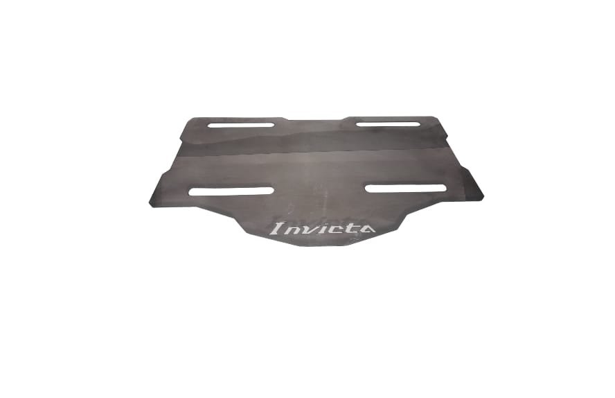 Porta Invicta Porta Placa Invicta Acero Inoxidable | Champions Motos