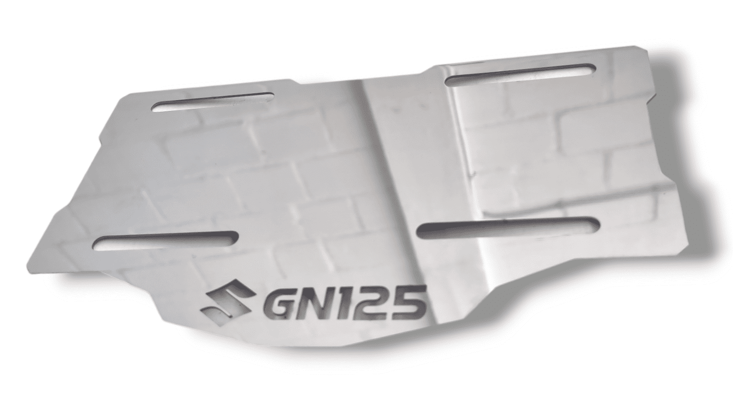 Porta Placa Suzuki Gn 125 Acero Inoxidable