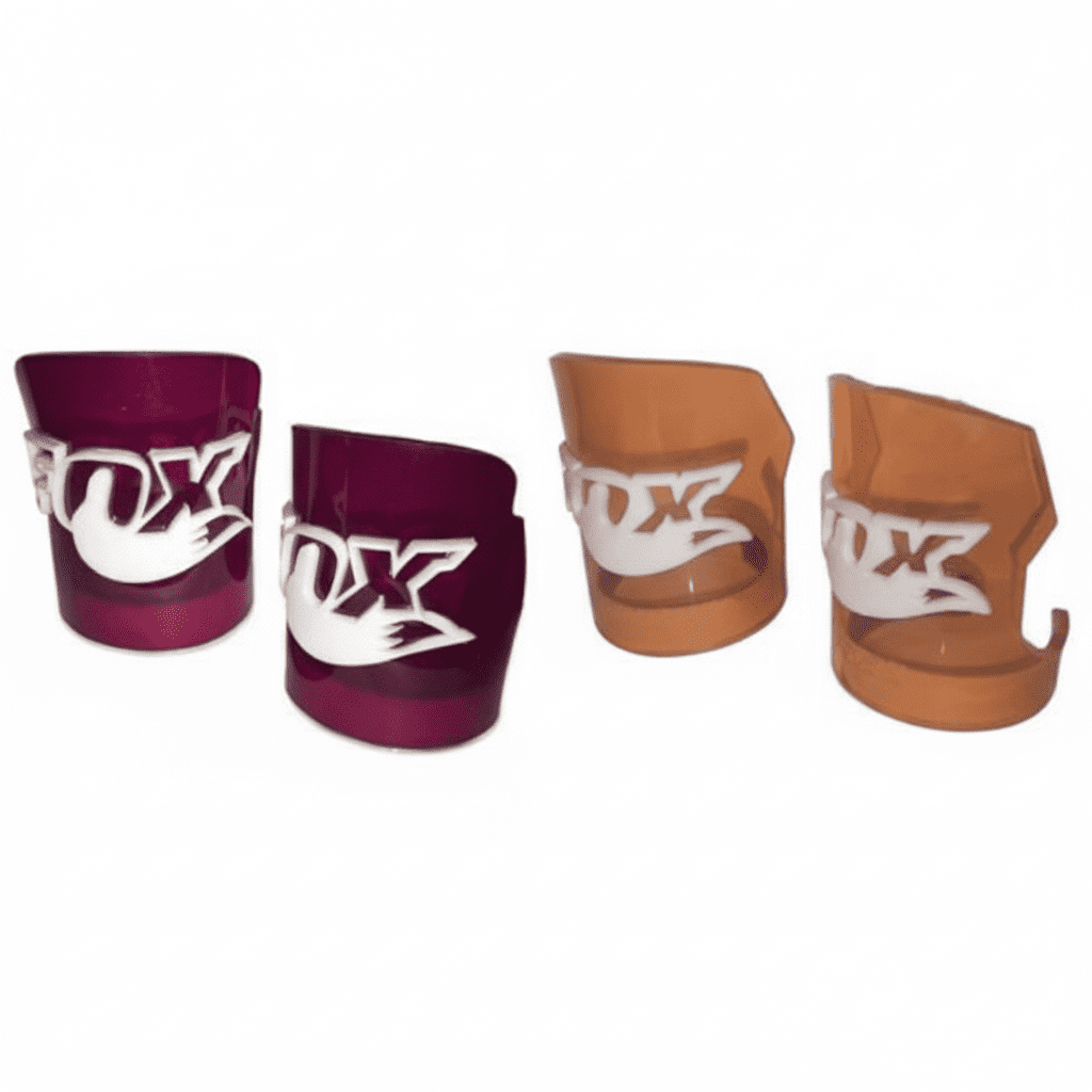 Polvera Guardapolvos Barras Acrílico Lujos Moto Fox V2