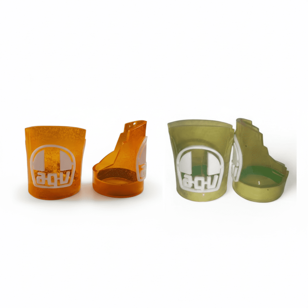 Polvera Guardapolvos Barras Acrílico Lujos Moto AGV