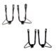 Calapié Aéreo Acero Inoxidable Para Moto DT 125
