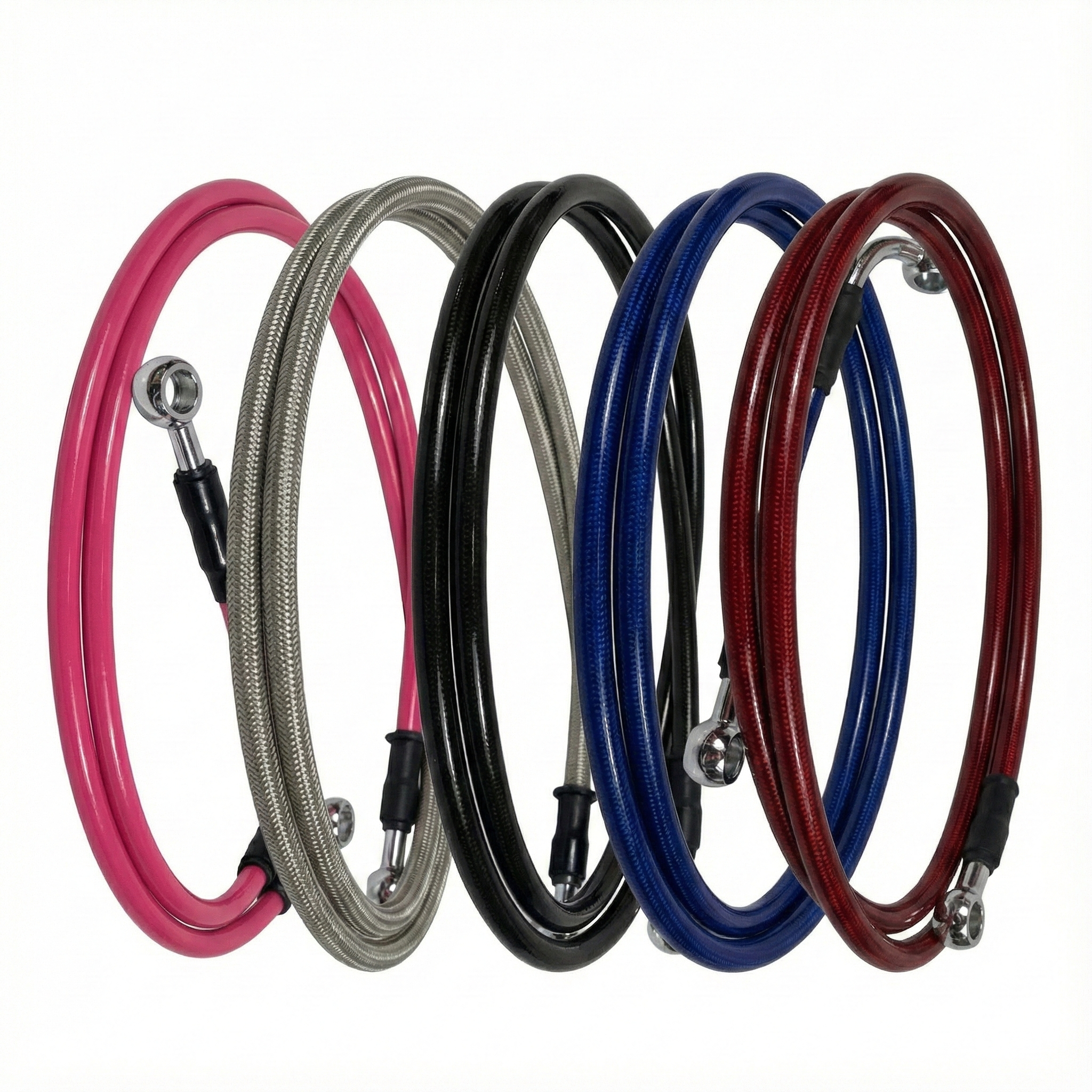 Guaya Blindada Lujo Con Funda 100cm Colores