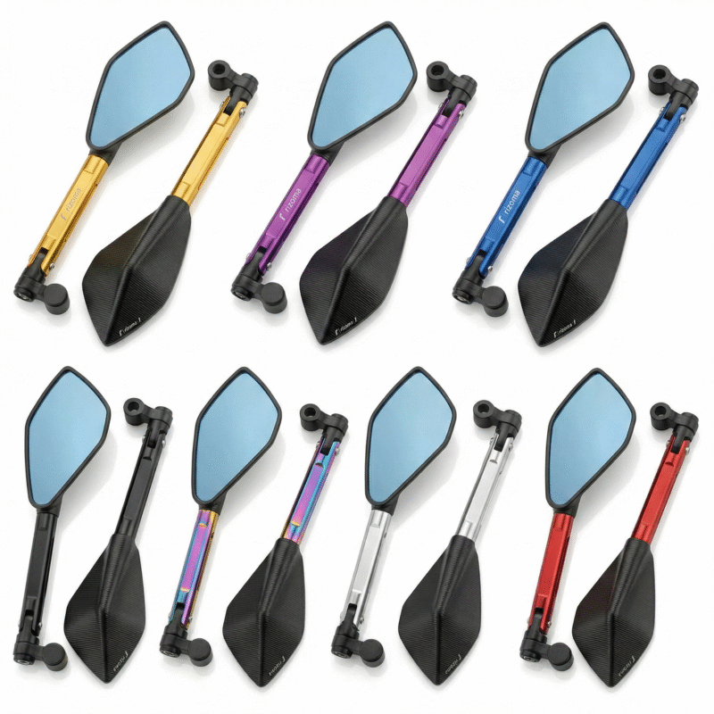 Espejos Retrovisor Rizoma 5 Puntas Aluminio Universal