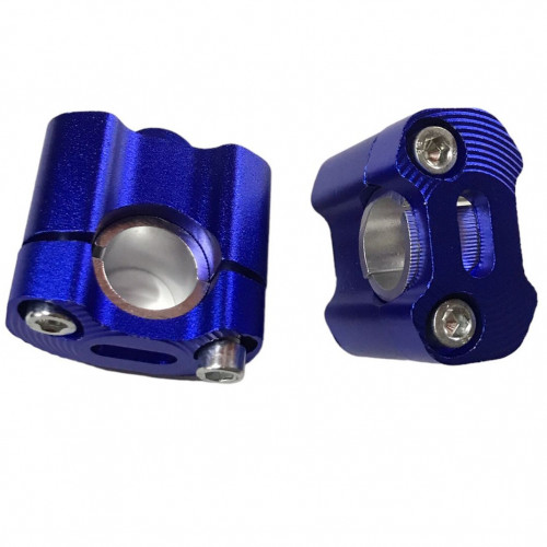 Bases Soportes Manubrio Grueso O Delgado Acutrax Moto Azul Bases Soportes Manubrio Grueso O Delgado Acutrax Moto Azul