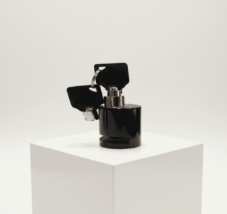 Candado De Disco Redondo Pequeño Pesado