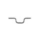 Timon Manubrio Protaper 7-8 Macizo Hierro Sport Negro Brilla