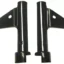 Par Aletas Soporte Farola AKT NKD 125 Negra