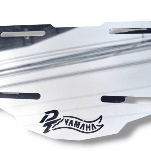 Porta Placa Acero Inoxidable DT Yamaha